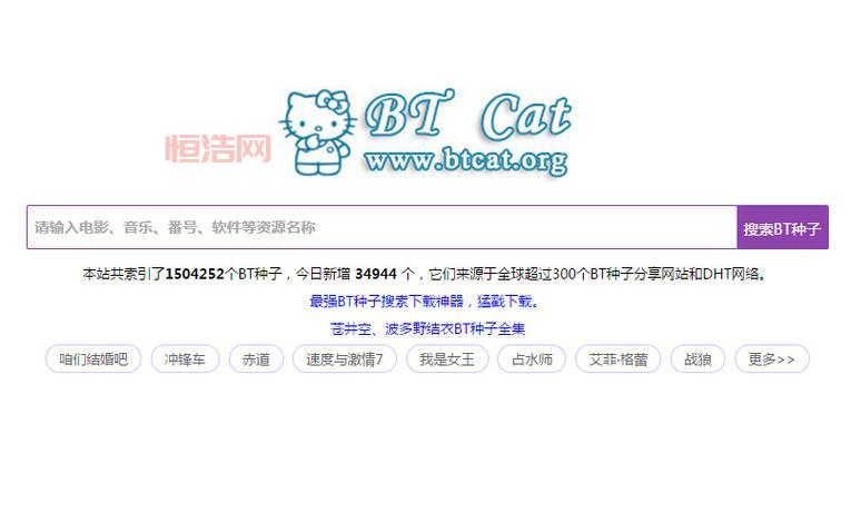2019最新磁力猫：P2P技术加持，速度更快！
