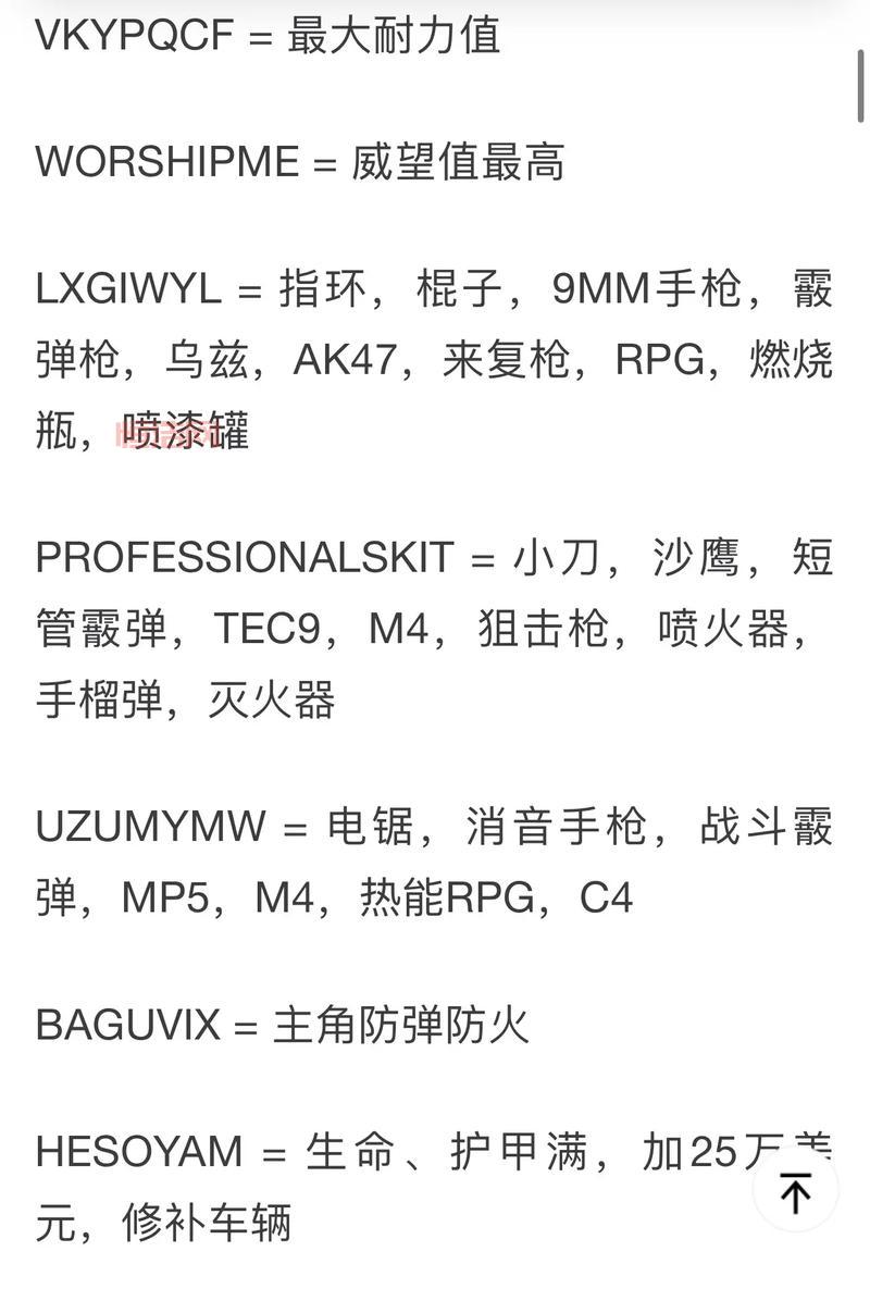 侠盗飞车5圣安地列斯秘籍大全:解锁隐藏内容,玩转游戏世界