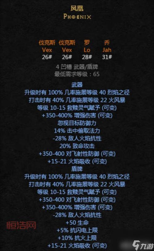 暗黑2符文之语大全：如何选择与打造强力装备
