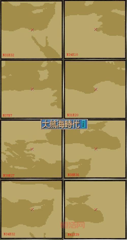 大航海时代4 全地图探索指南，完整坐标一网打尽