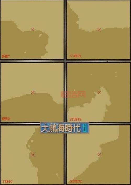 大航海时代4 全地图探索指南，完整坐标一网打尽