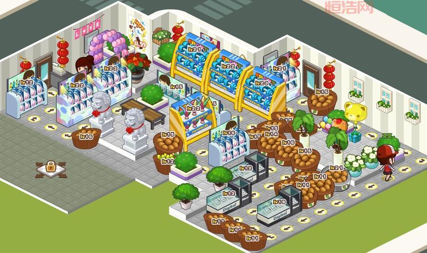 qq超市2店4口碑摆法图攻略，新手也能轻松学会！