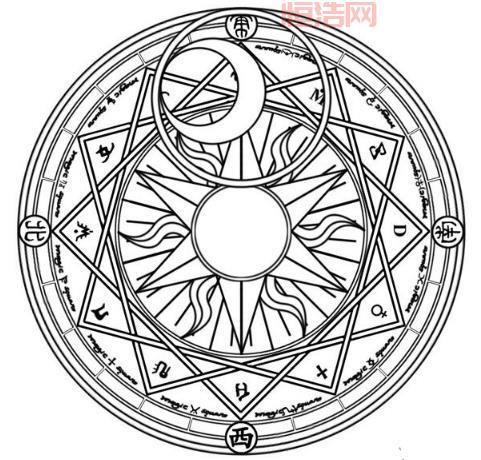 还在为阴阳师现世召唤图案发愁？高清完整图来了！