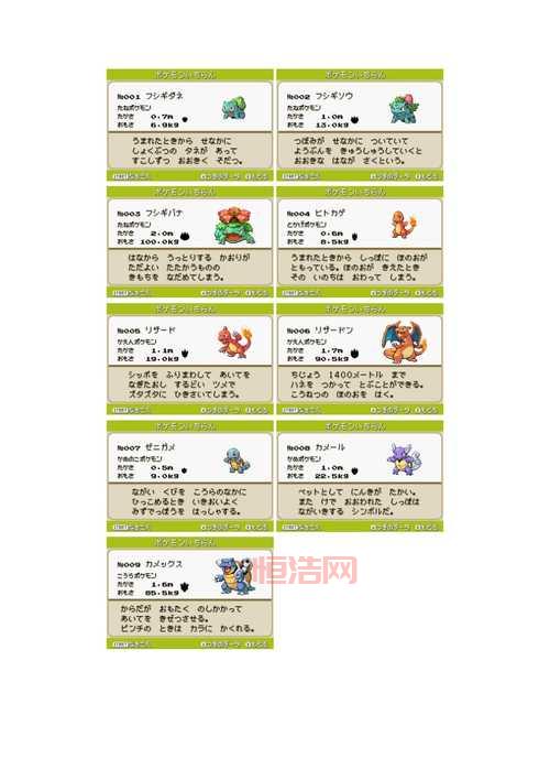 口袋双子星图鉴必看：口袋妖怪X与Y版本妖怪大全