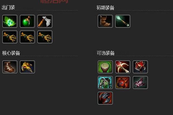 dota刚背兽出装顺序是什么？老玩家教你！