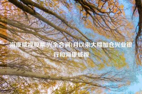 海康威视股票,兴全合润1月以来大幅加仓兴业银行和海康威视