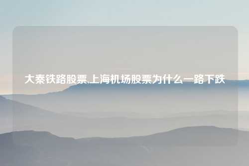 大秦铁路股票,上海机场股票为什么一路下跌