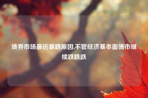 债券市场最近暴跌原因,不管经济基本面债市继续跌跌跌
