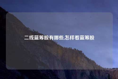 二线蓝筹股有哪些,怎样看蓝筹股