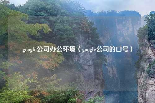 google公司办公环境(google公司的口号)