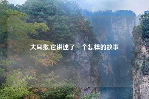 大耳猴,它讲述了一个怎样的故事