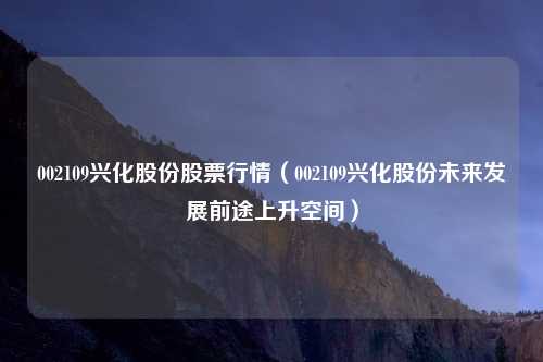 002109兴化股份股票行情（002109兴化股份未来发展前途上升空间）