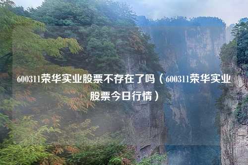 600311荣华实业股票不存在了吗(600311荣华实业股票今日行情)
