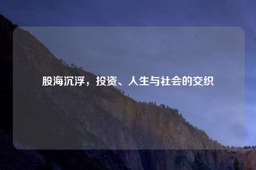股海沉浮，投资、人生与社会的交织