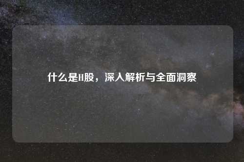什么是H股，深入解析与全面洞察