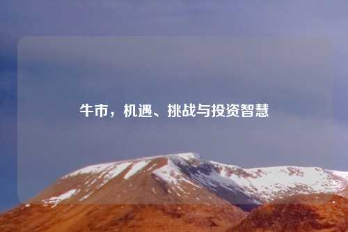 牛市，机遇、挑战与投资智慧