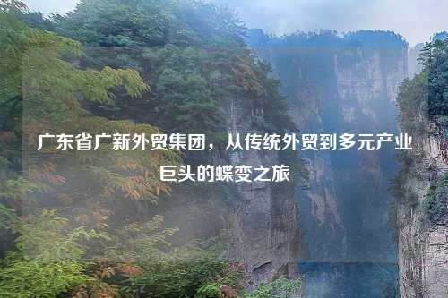 广东省广新外贸集团，从传统外贸到多元产业巨头的蝶变之旅