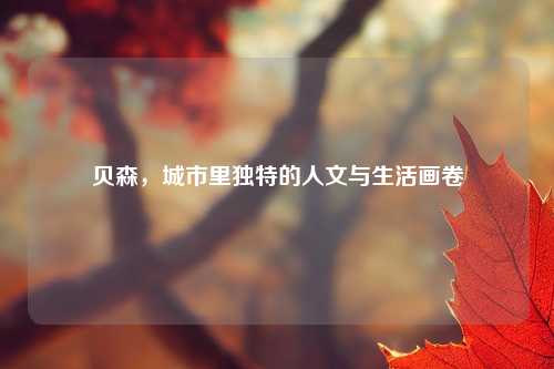 贝森，城市里独特的人文与生活画卷