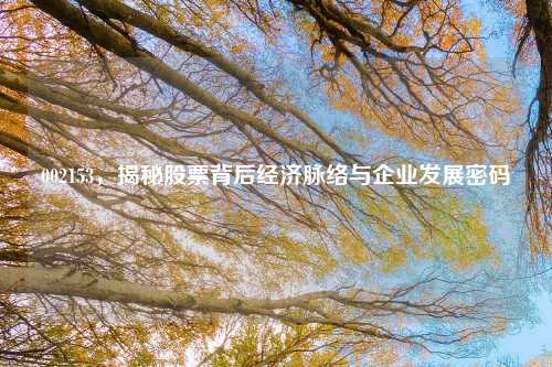 002153，揭秘股票背后经济脉络与企业发展密码