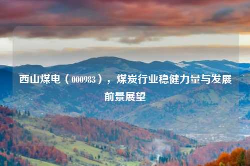 西山煤电（000983），煤炭行业稳健力量与发展前景展望