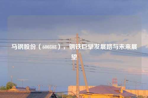 马钢股份（600808），钢铁巨擘发展路与未来展望